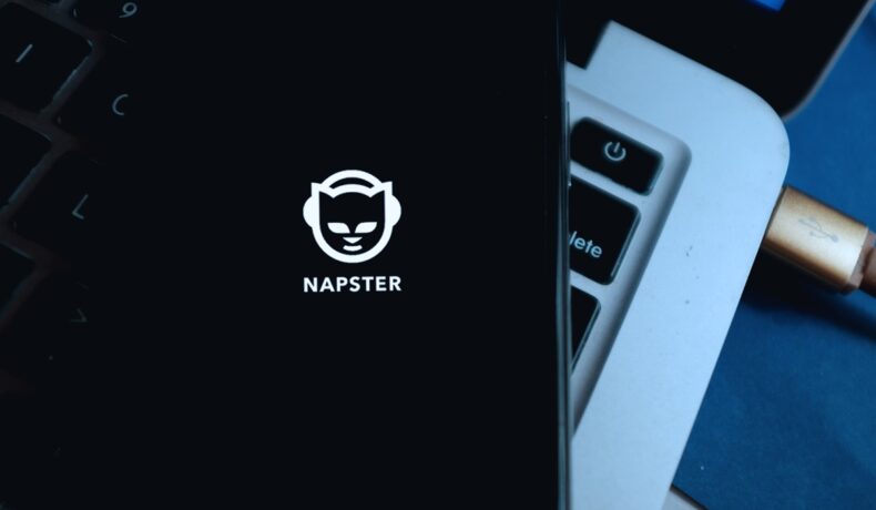 Logo-ul Napster, care a fost cumpărat în 2025 pentru 207 de milioane de dolari